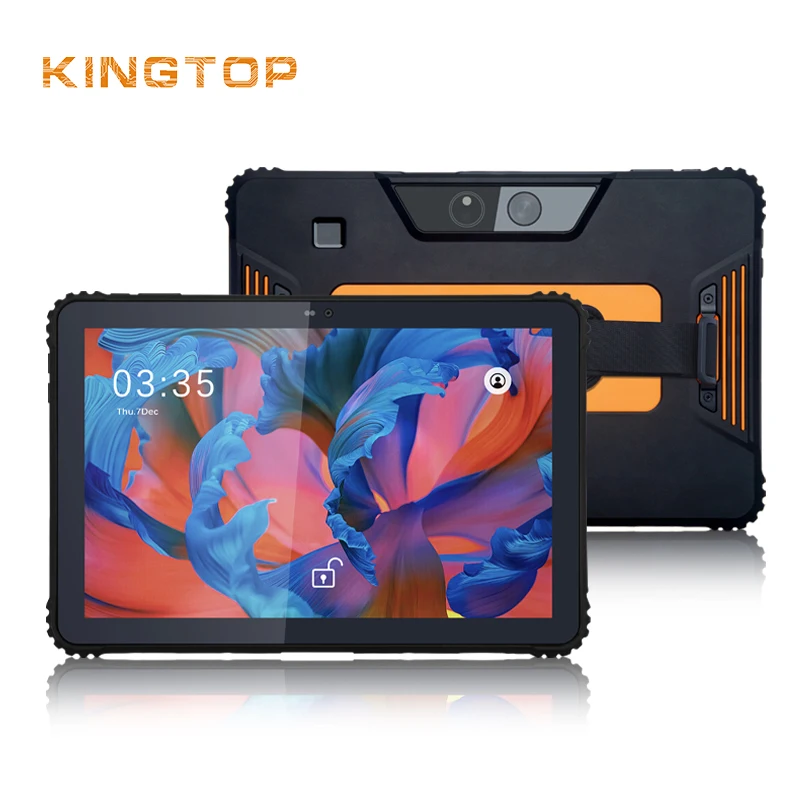 Kingtop 10.1 Inch 5G SIM Card Tablet Android 12 Octa Core Ram 6GB Rom 128GB Tablet PC FHD Screen Android Tablets Easy to carry