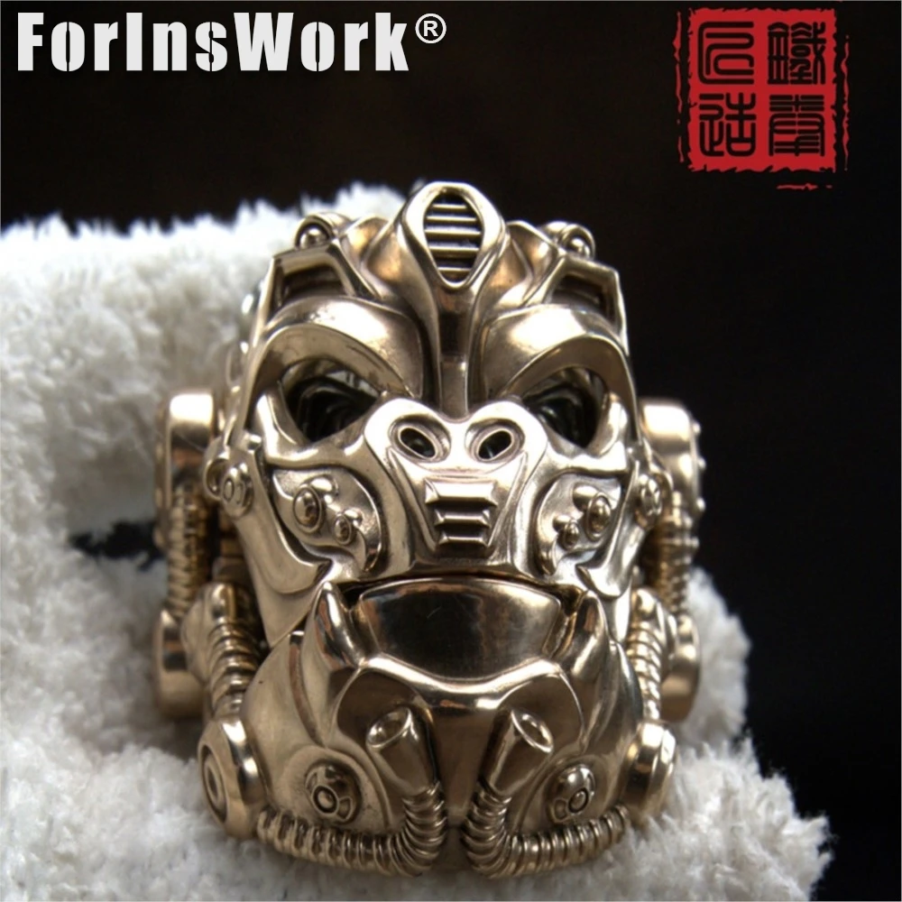 暴力的なオランウータンブロンズ磁気減圧おもちゃデスクトップ装飾品