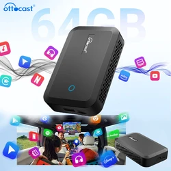 Ottocast Picasou 2 Pro EU Version Ai TV Box CarPlay Android Auto Wireless Adapter For Mazda Toyota VW Benz Audi  Car Accessories