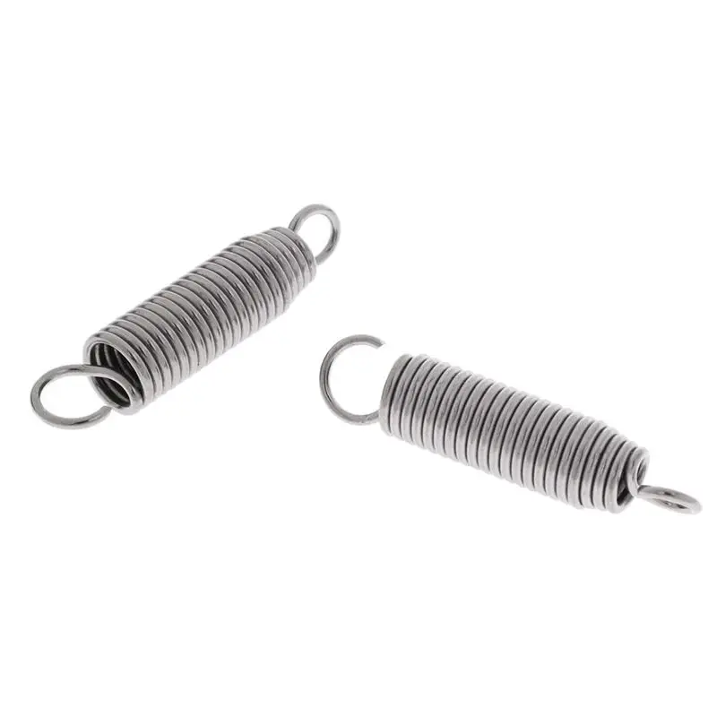 【NEW B63C】 4 Pieces Drum Pedal Hammer Mallet Springs Silver Quick Response Drum Pedal Spring Drum Pedal Mallet Parts