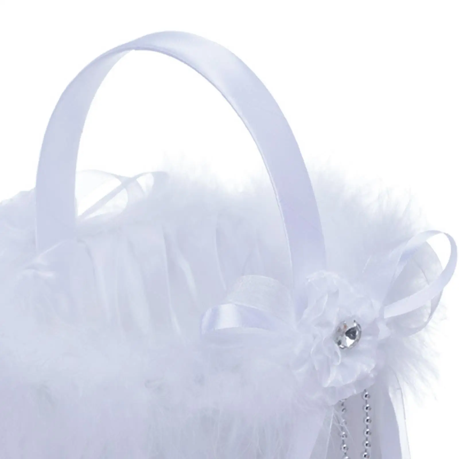 Wedding Basket Decoration Durable Romantic Practical for Wedding Parties