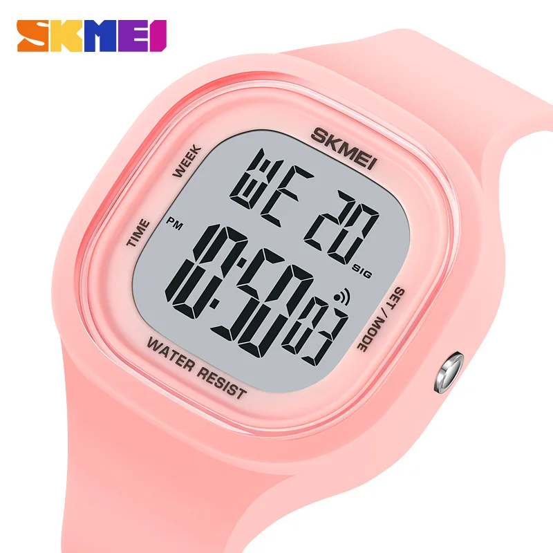 SKMEI 2290 Boys and Girls Cool Vitality Stopwatch Digital Sports Watches Male Fashion 5Bar Waterproof Wristwatch For Teenager