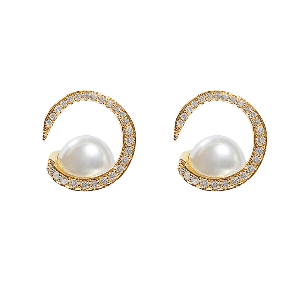 

Ear- Stylish Fashion Exquisite Decoration Fine Craftsmanship Earrings Silver Alloy Creative Charming