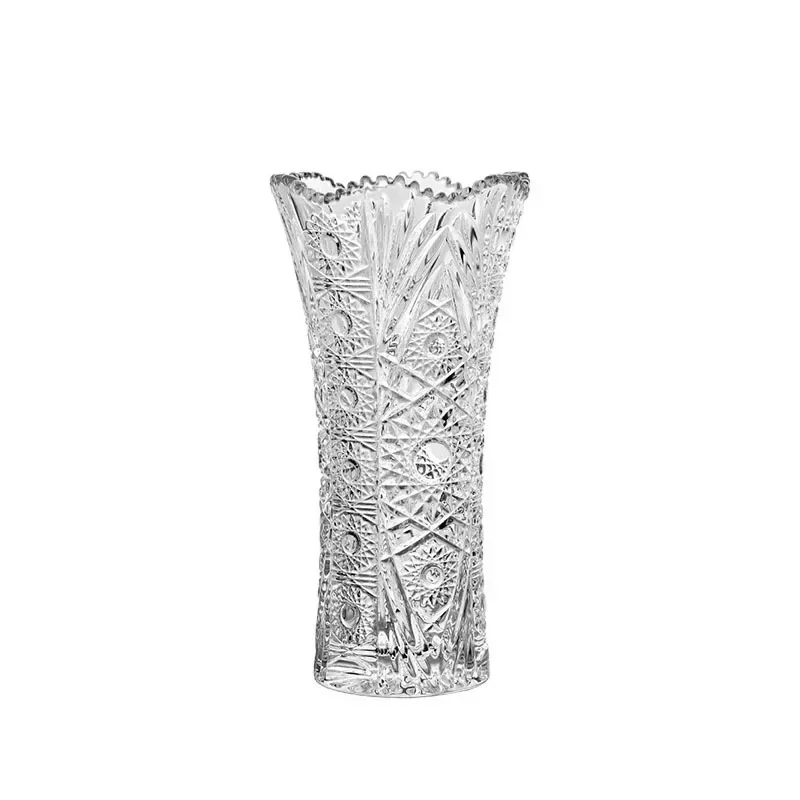 Imported from the Czech Republic, crystal glass vase light luxury creative personalized flower arrangement living room Nordic