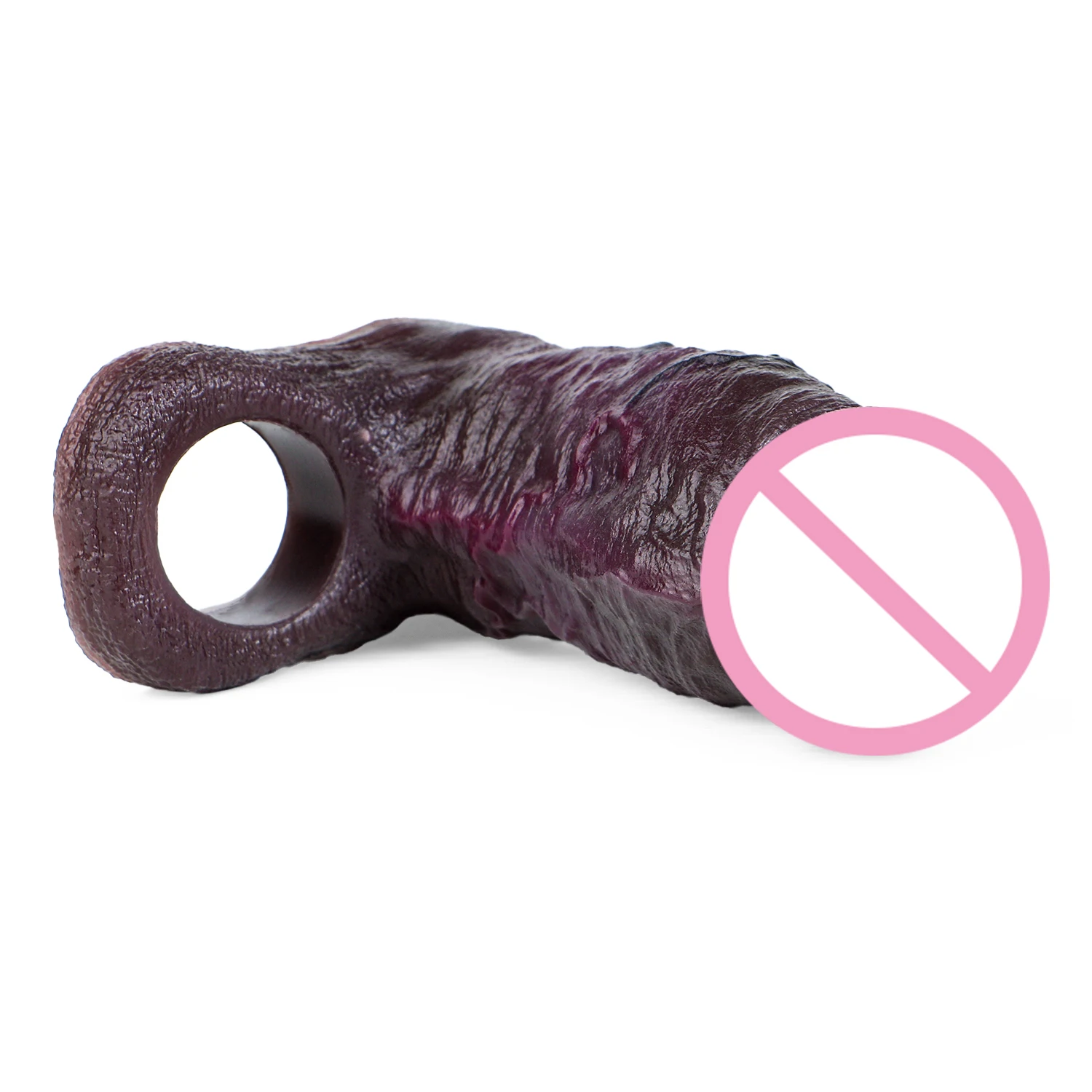 ORALSX واقعية الجوف دسار غمد مفتوحة نهاية القضيب كم سيليكون موسع القضيب مضخة لعبة الجنس للرجال الكبار الديك توسيع #4