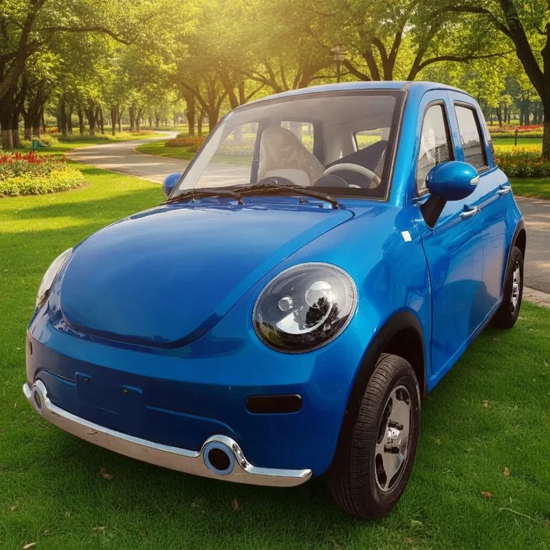 Conditioning Comfortable Interior New Model Hot Sale Low Speed Car Closed Small Cheap Rural Town Mobility 3-5kW