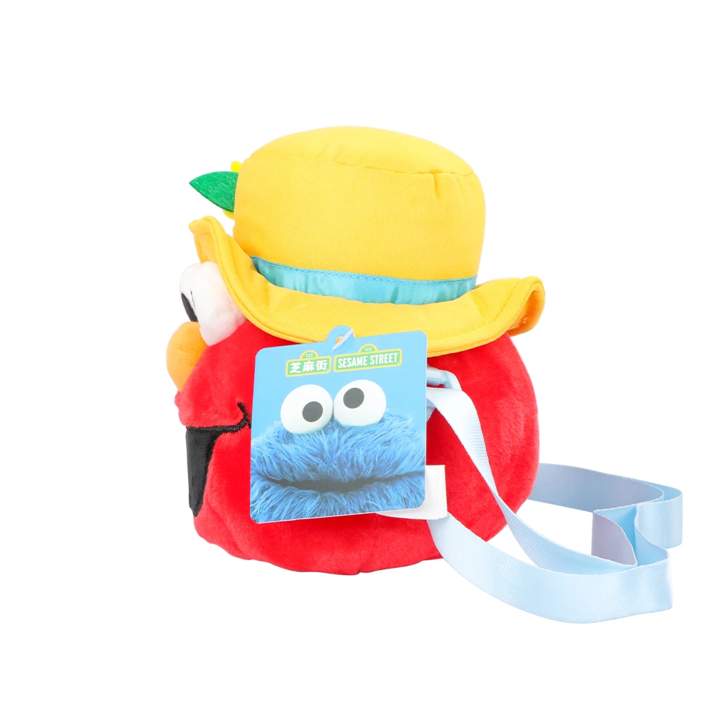شارع سمسم الأصلي أفخم الكتف دمية لطيف لعبة صغيرة حقيبة الديكور سعة صغيرة سماعة الحقيبة هالوين طفل حقيبة السكر