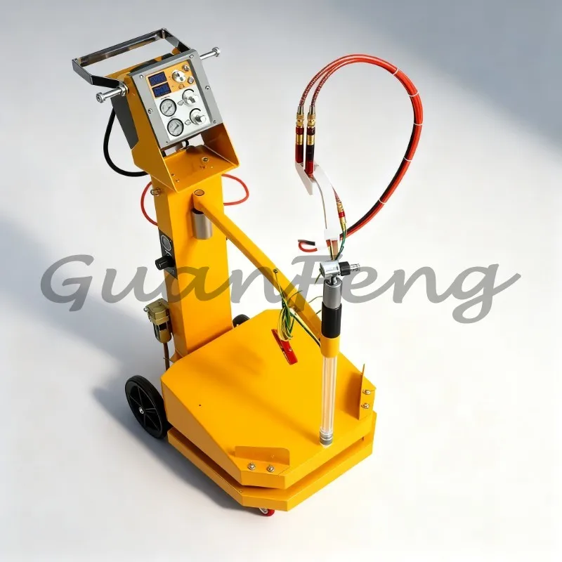 Industrial powder spraying intelligent electrostatic powder sprayer for spraying metal coatings