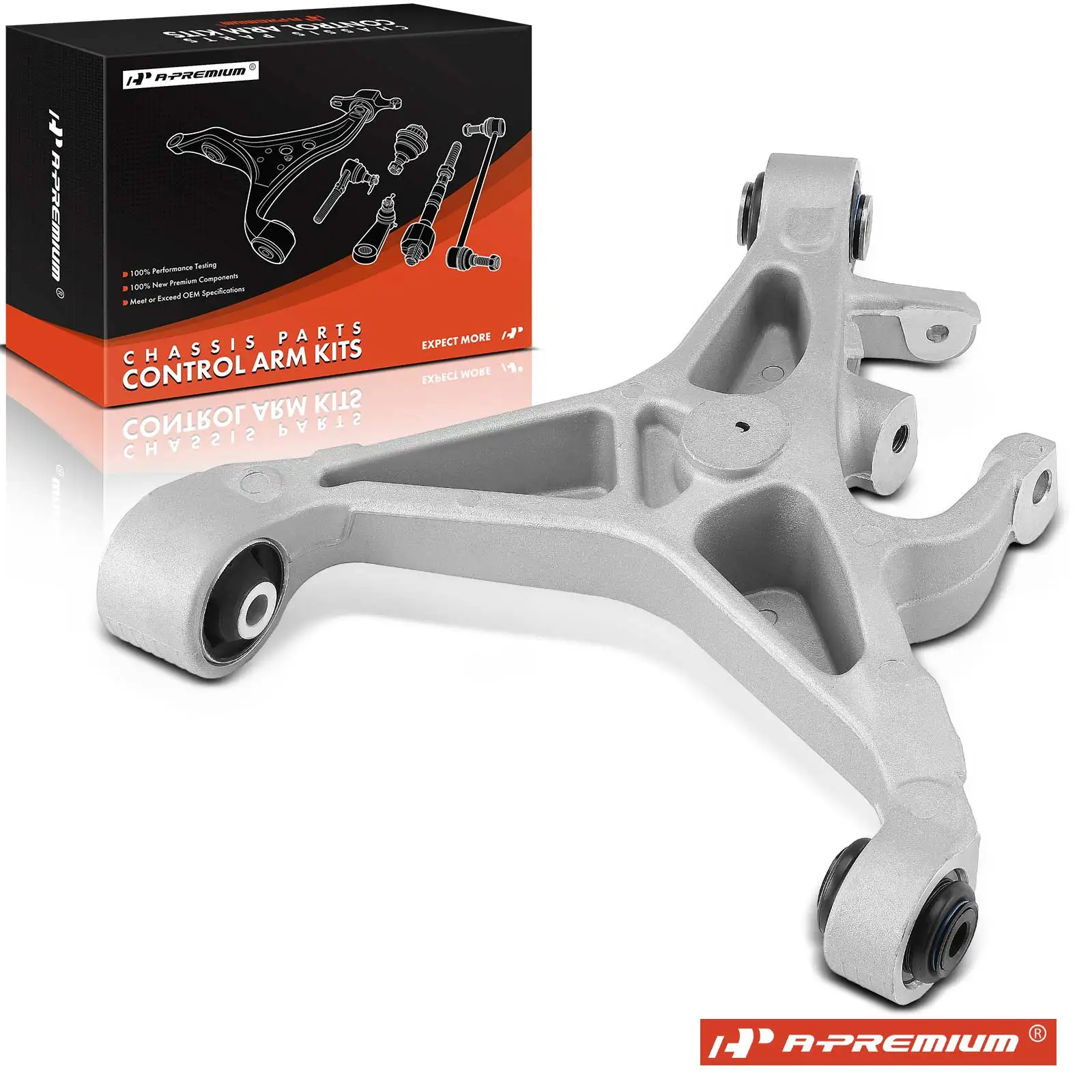 A-Premium Rear Left Lower Control Arm for Lincoln LS 2000-2003 Jaguar S-Type 2000-2003 Ford Thunderbird 2002-2003