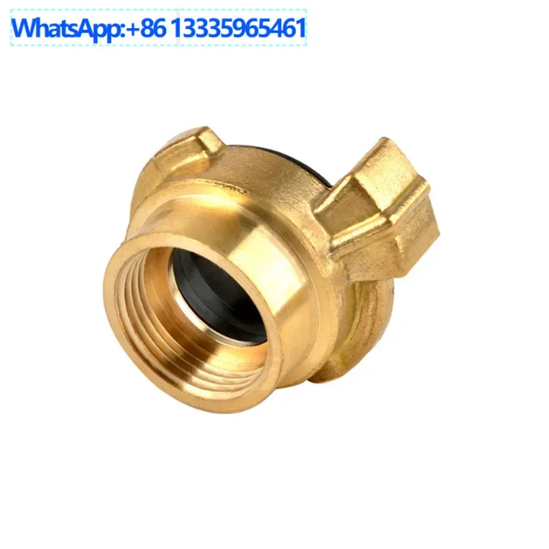 

10Pcs Perry quick connector German garden gecane wire connector plug leather pipe pagoda copper connector