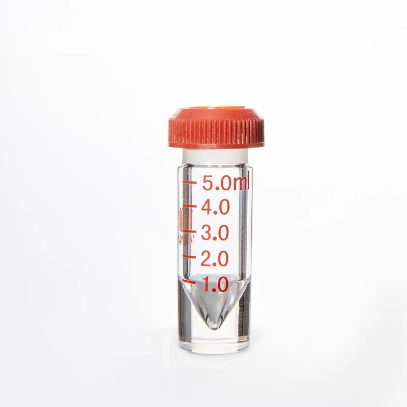 SYNTHWARE Micro thick wall reaction bottle, With perforated cover, VIAL, CONICAL REACTION, HEAVY WALL, GRADUATED, V13