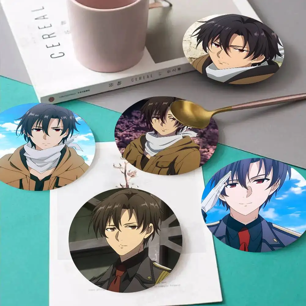 1pc Shinei Nouzen Anime Characters Wooden Coaster Colour Printing Cup Mat Home Desk Decoration Gifts