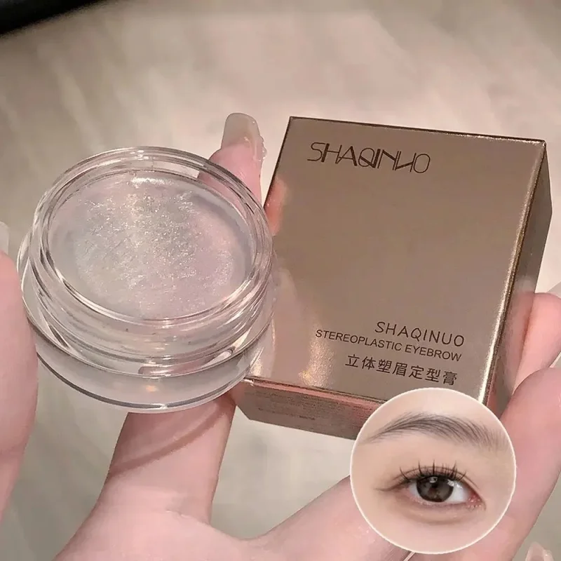 3D Eyebrow Shaping SOAP Eyebrow GEL เนื้อเจลสร้างคิ้วธรรมชาติจัดแต่งทรงผมกันน้ําโปร่งใส Quick DRY Eyebrow GEL