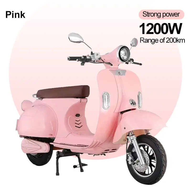 

High Quality Wholesale Retro 1200W-3000W EEC Certified Adult Scooter Roman Holiday Motorcycle Vintage Style Electric Vehicle