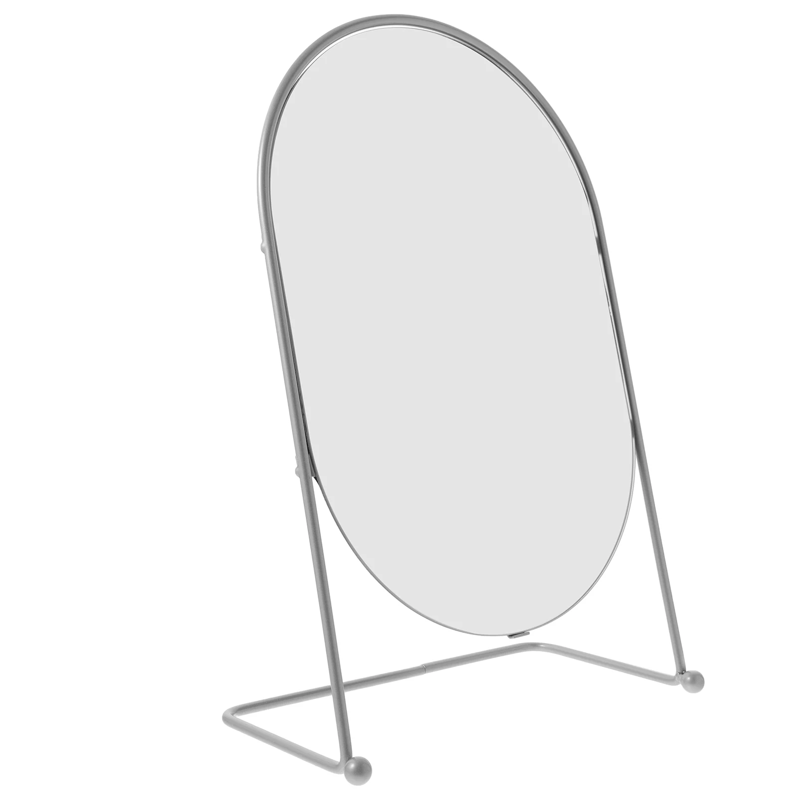 

Stand up Mirror Decorative Dressing Table Vanity Dresser Desktop with Makeup