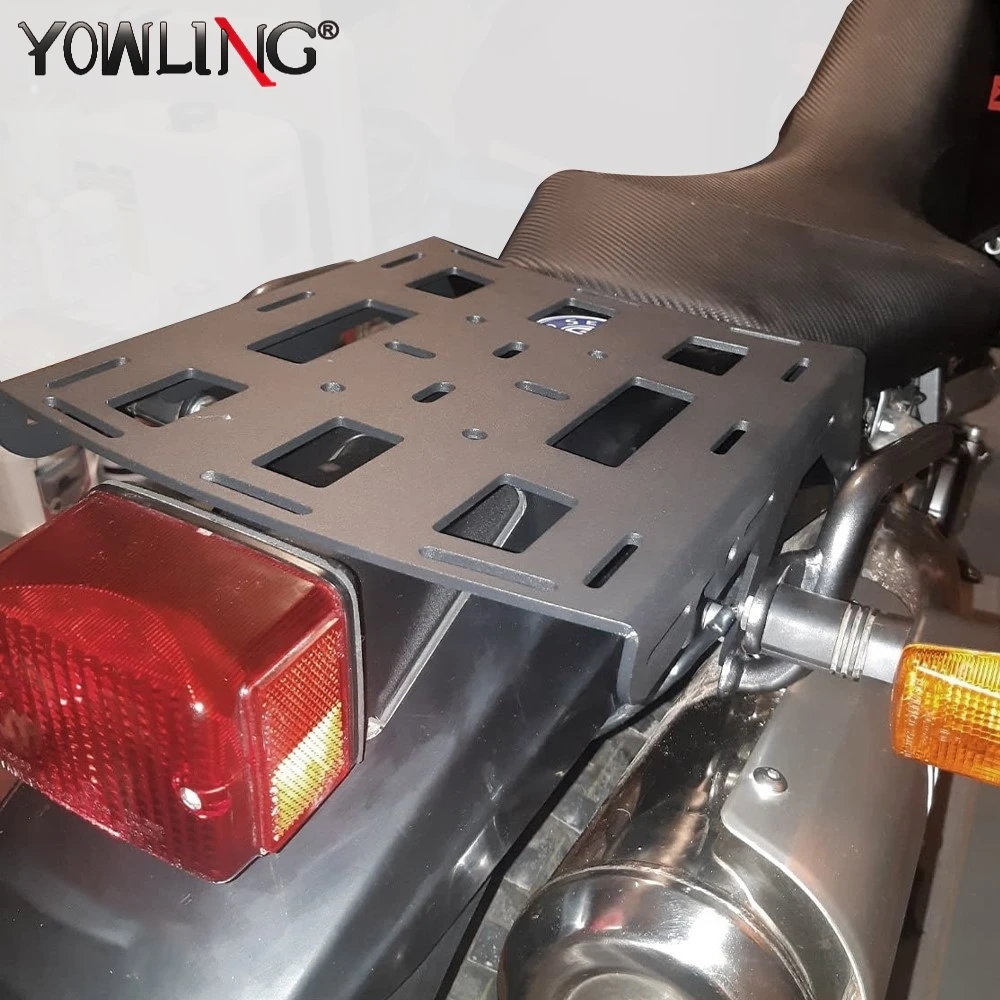 

2025 DR650 Rear Luggage Bracket Rack Carrier For Suzuki DR 650 1990-2026 2024 2023 2022 Motorcycle Accessories Rear Fender Rack