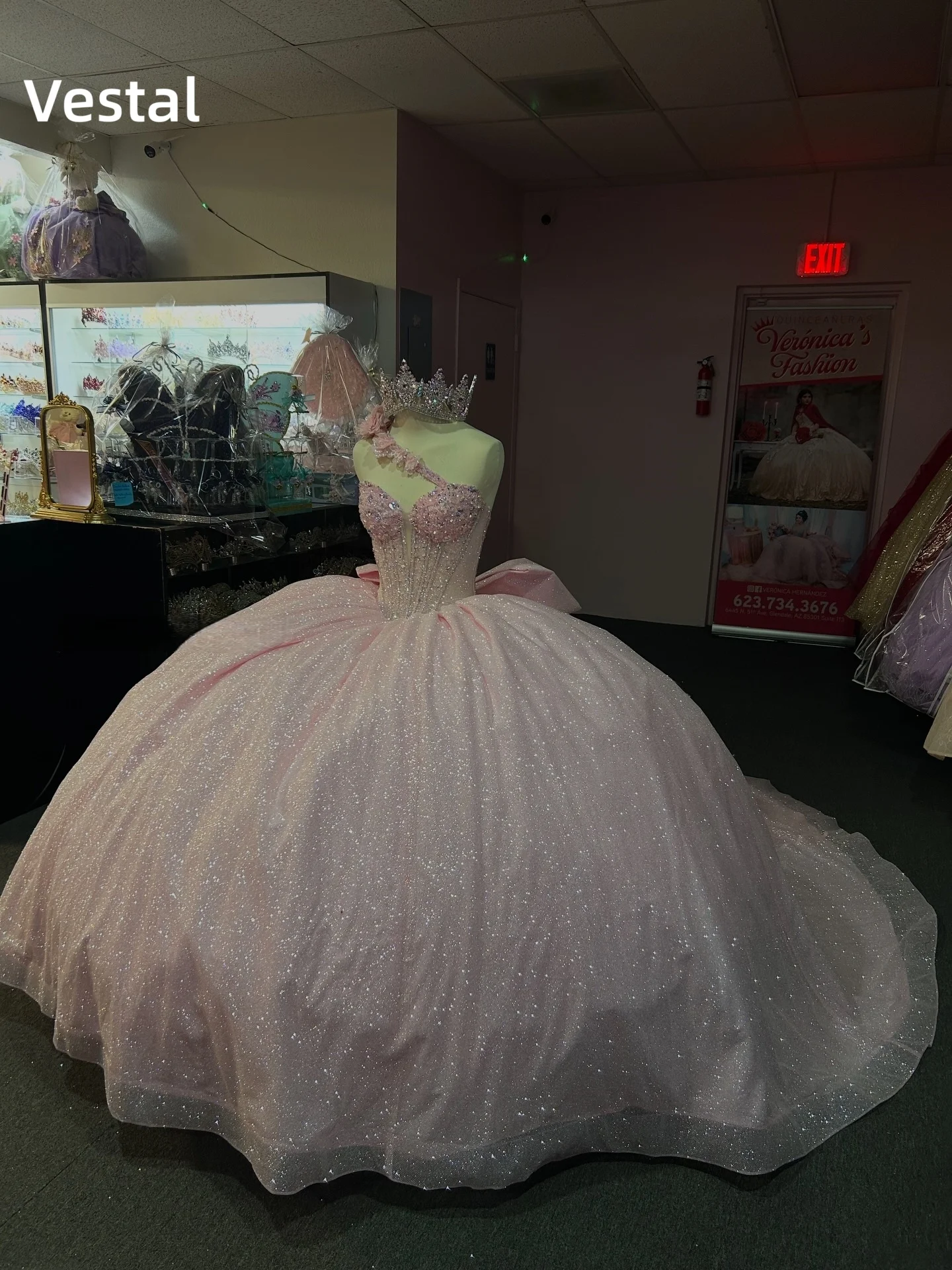 

Pink One-Shoulder Quinceanera Dress Sweetheart Ball Gown with 3D Floral Appliques 15 Anos Vestido Prom Customized