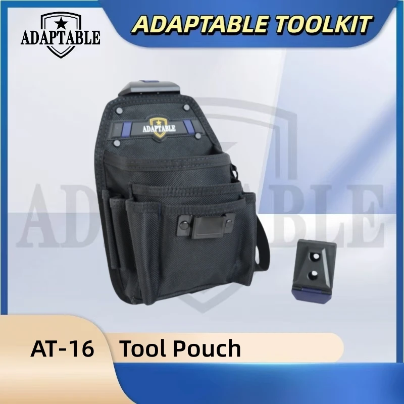 

Профессиональная сумка для инструментов электрика, многофункциональный набор инструментов, высококачественная водонепроницаемая тканевая рабочая сумка, прочная поясная сумка для хранения инструментов