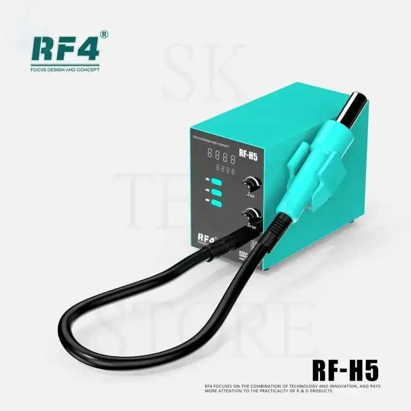 High Power Hot Air Tool Welding Station with LCD Display RF4 RF-H5 BGA Rework Fast Desoldering Repair Tool