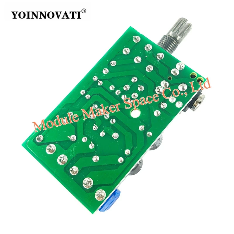 TDA2822M Stereo Audio Amplifier Board Module, Dual Channel 2.0 Channel Mini Class AB AMP for Speaker, DC 1.8-12V with AUX Input