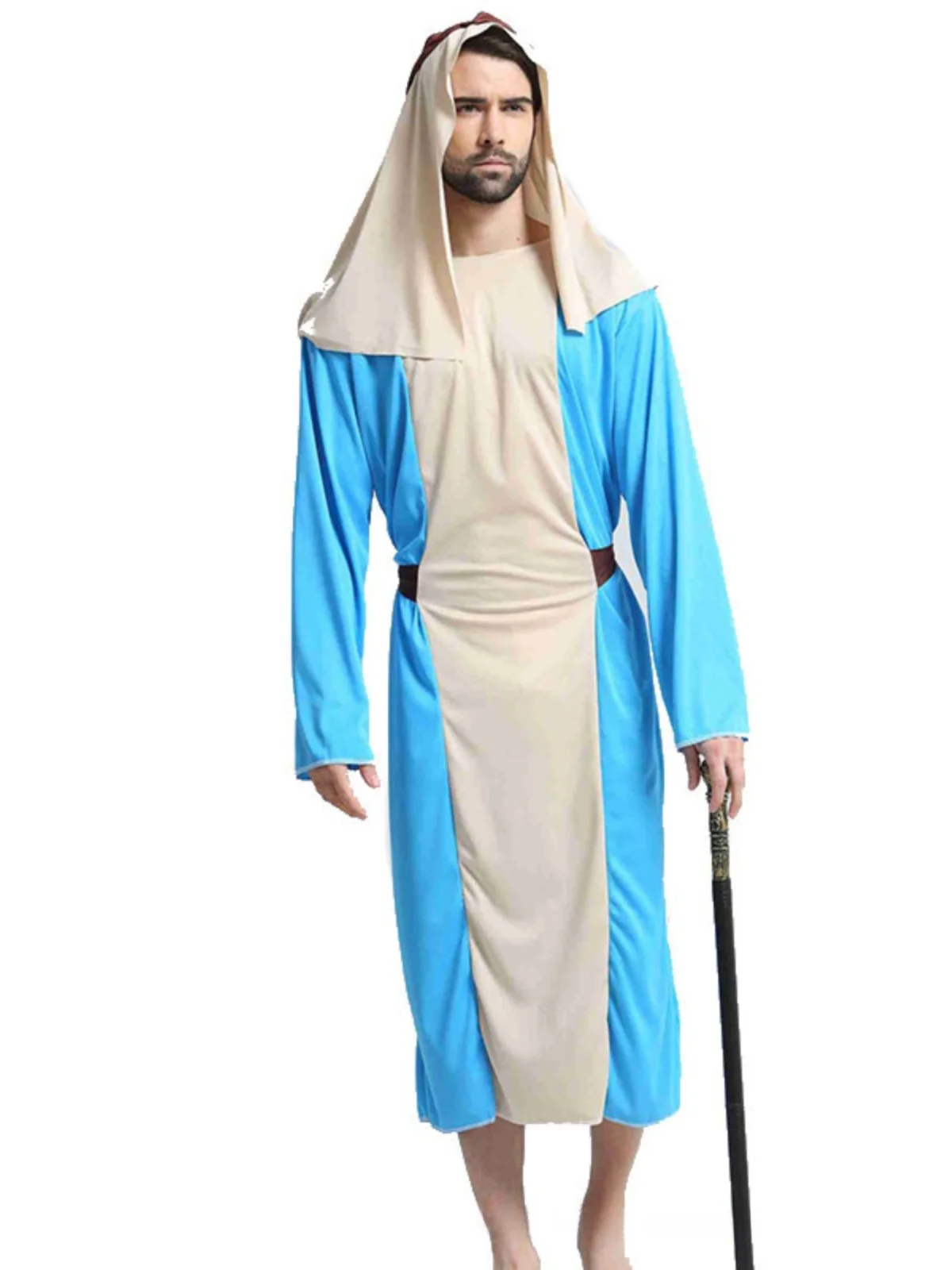 Costume arabo da uomo adulto S Dubai Robe Abbigliamento Medio Oriente epherd loween Par Outfit Produzione cinese Inverno 2024