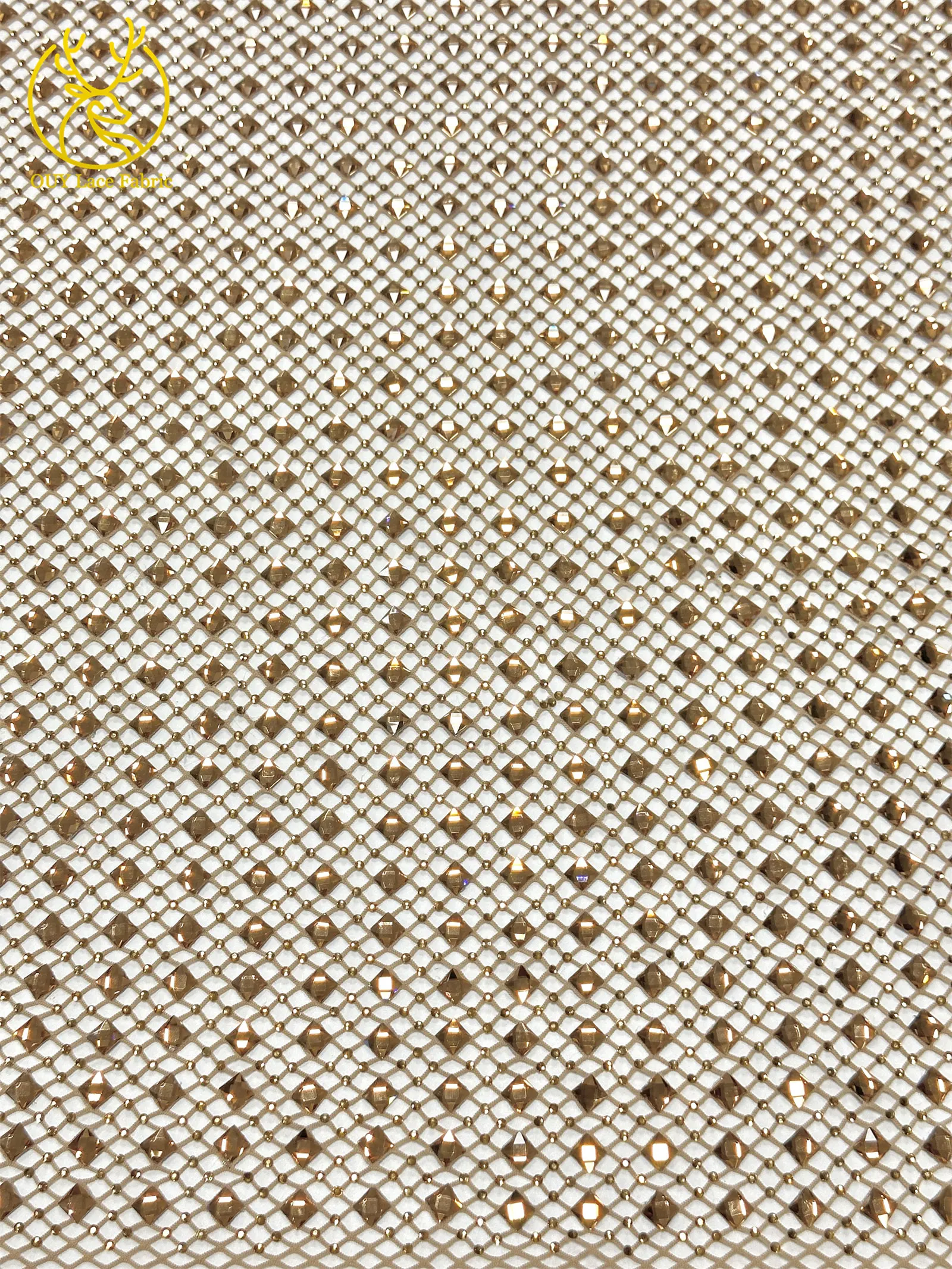 Luxuriöse High-End Abendkleider für Damen aus französischem Juwelen-Stretchstoff 2026 – Hochwertige afrikanische Glasrhinestone-Spitzenstoffe – Detail 7