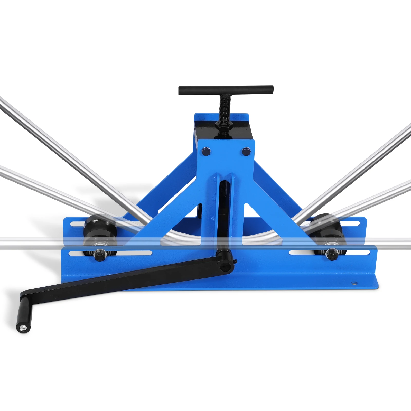 Manual Metal Tube Bender Machine Tubing Rolling Bender for Mild Steel/Copper/Aluminum
