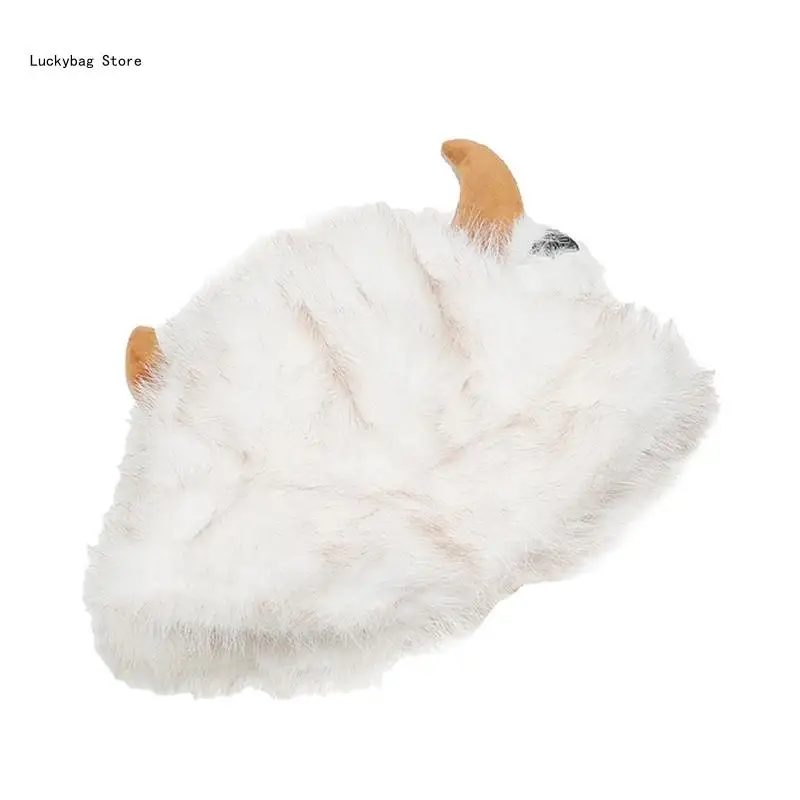 Travel Friendly Hat Autumn Fashion Hat Versatiles Furry Hat Stylish Personality