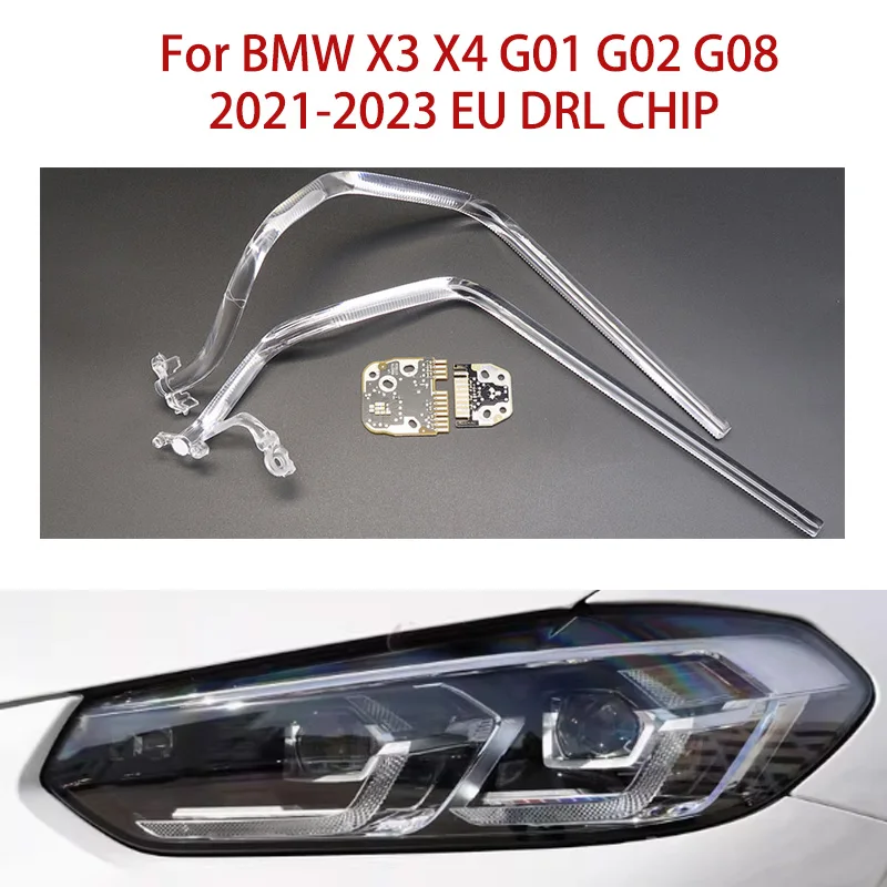 

Solve The Yellowing Problem for BMW X3 X4 White Light Angel Eye Ballast Chip G01 G02 G08 2021-2023 Car DRL CHIP Conduit Strip EU