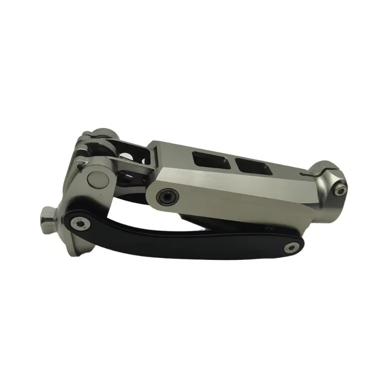 Prosthetic Five-Axis Pneumatic Knee Joint with Geometric Lock