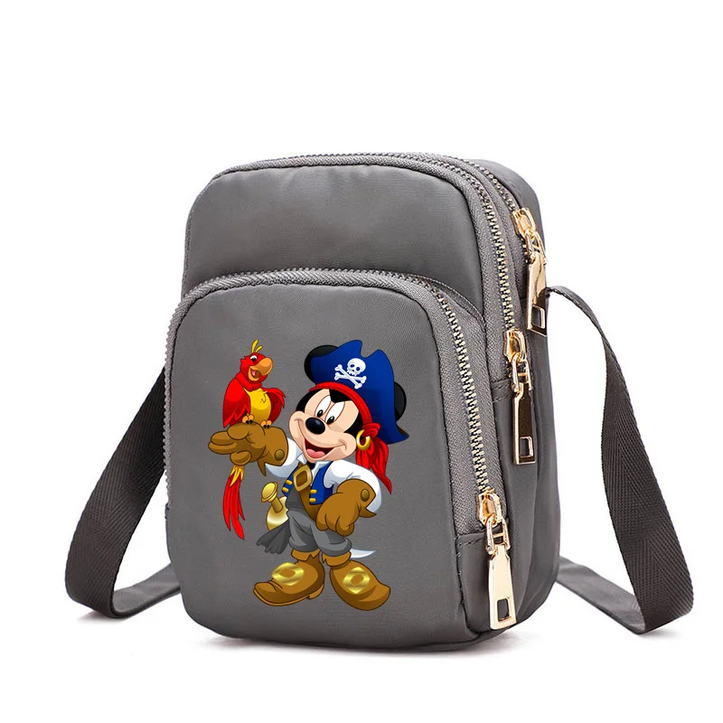 Mickey Minnie Mouse Crossbody Bag for Women Shoulder Bags Large Tote Bag Ladies Disney Underarm Handbags 2024 Female Girl Purses