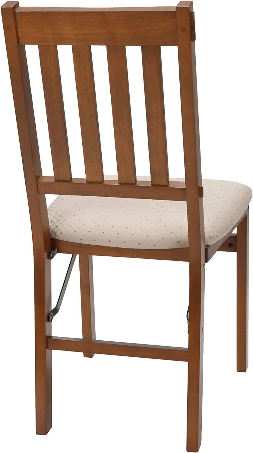 Arts and Craft Folding Chair Fruitwood Finish