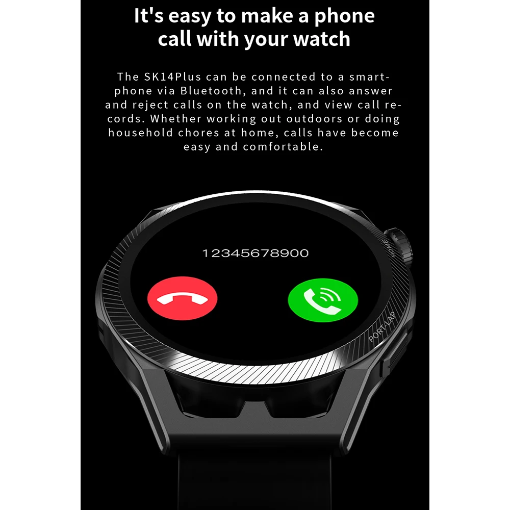 AI Voice Smart Watch para homens e mulheres Smartwatch com Blue Tooth Call Rastreador de sono e fitness Pulseira de pressão arterial e monitor de oxigênio