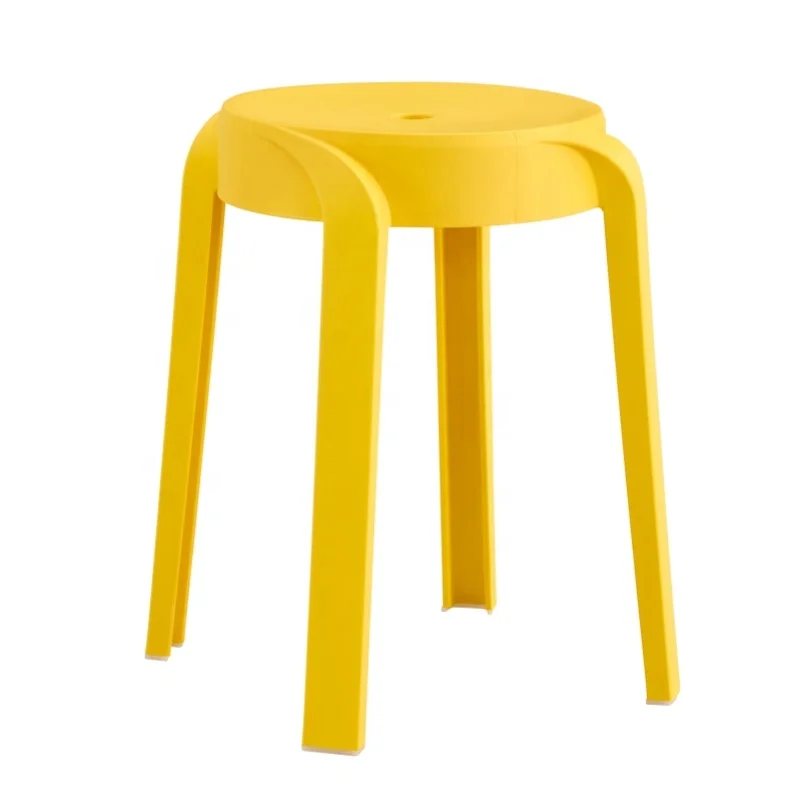 #Wholesale Cheap Plastic Stools Creative Windmill Design Thickened Stackable Simple Fashion Customizable Color School Farmhouse