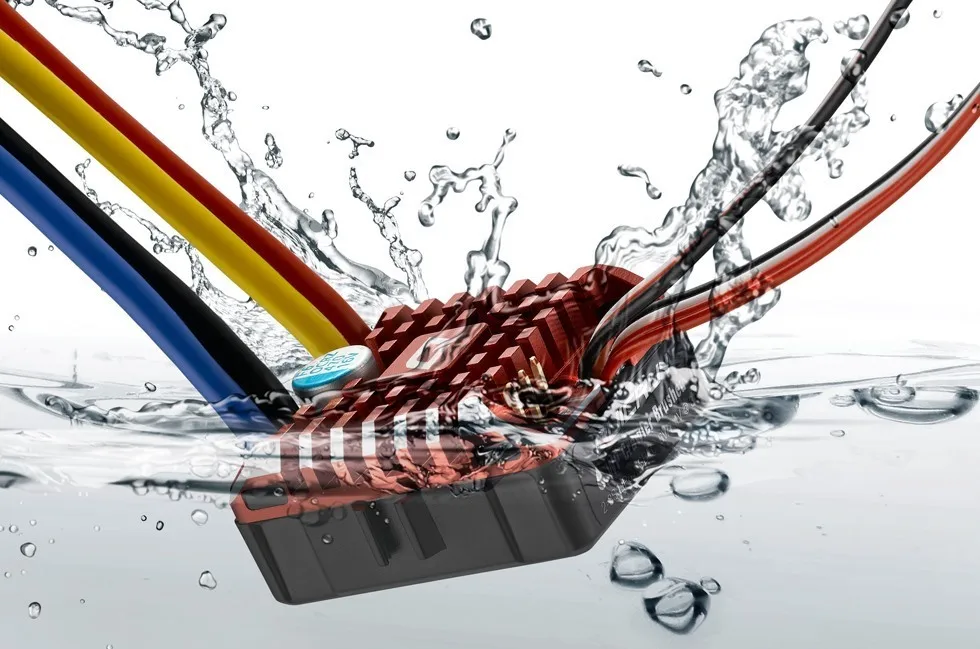 Hobbywing QuicRun WP-1080 1/8 1/10 Crawler Gebürstet wasserdichte ESC 80A 6V/7,4 V 3A BEC wth Programmierung karte