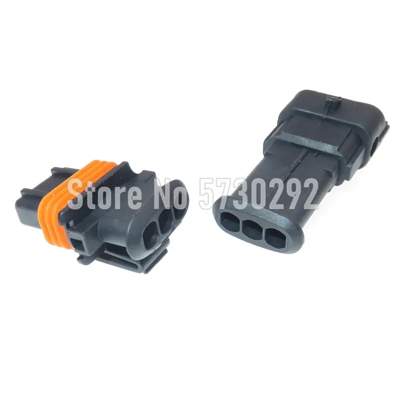3P 1928404074 Seald Automotive Plug Automotive Fuel Pressure Wiring Harness Socket Air Flow Sensor Connector For Bosch