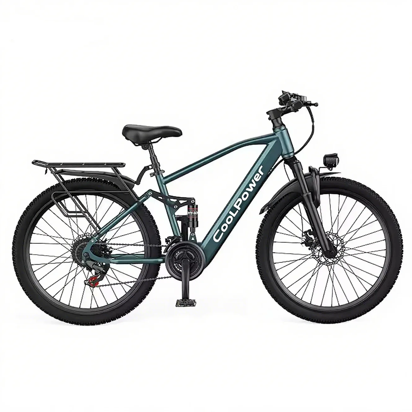 24 Inch Electric Mountain Bike 7-speed 36V Power Assisted Electric Bike Variable Speed Commuting Bike