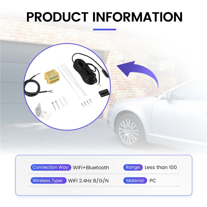 A10R Zigbee Garagentor Controller Tuya Intelligente Timing Garage Klappe Rolltor Tür Controller Smart On/Off Schalter