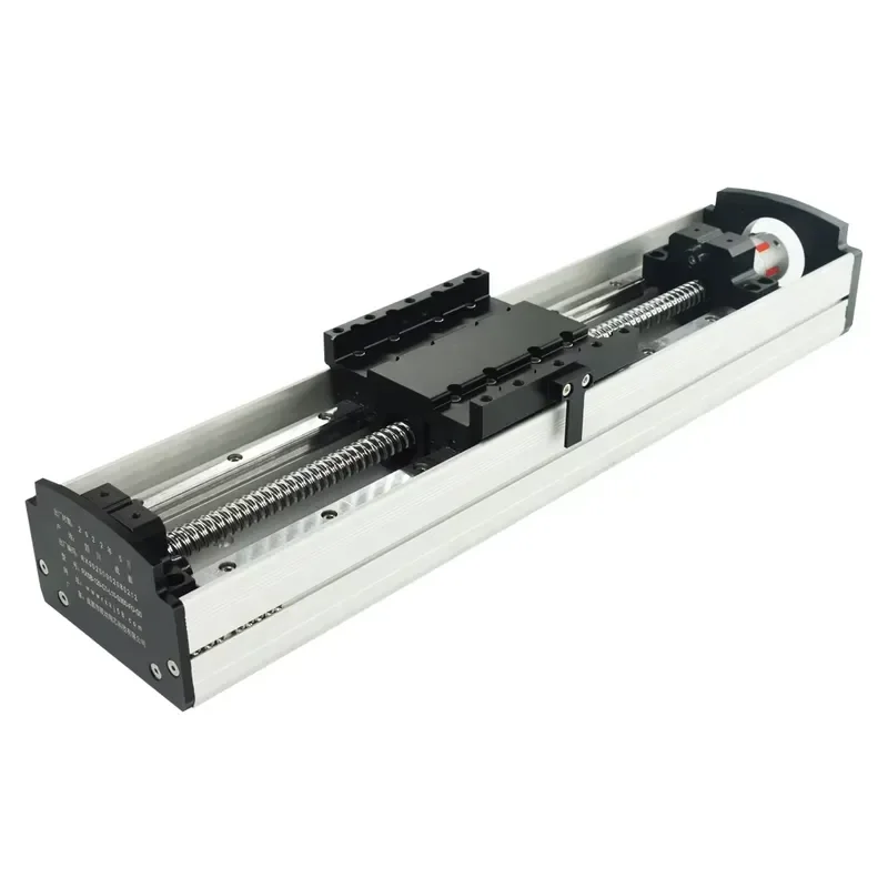 QRXQ RXSB140 Semi-Enclosed Load 100kg Bearing Cnc Milling Machine Guide 50-1250mm Stepper Motor Driver Screw Linear Guide