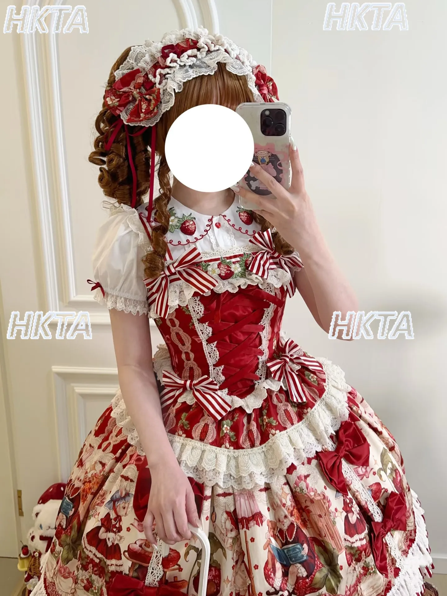 

Sweet Cute Girls Short Sleeve Lolita Shirt 2026 Summer New Kawaii Strawberry Embroidery Jk Student Versatile Blouse Top Camisa