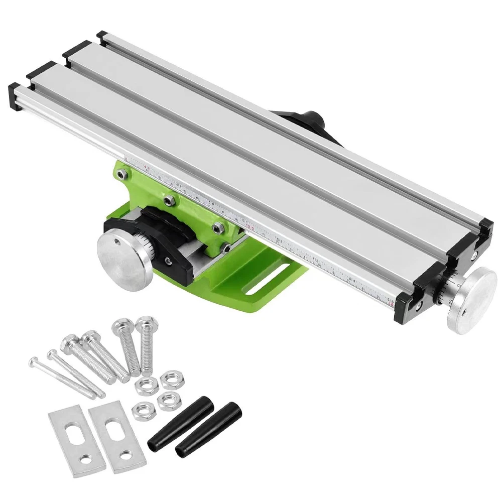 

Vise Fixture Multifunction Worktable Milling Machine Working Slide Table Mechanic Tools Adjustable X-Y Woodworking Benches