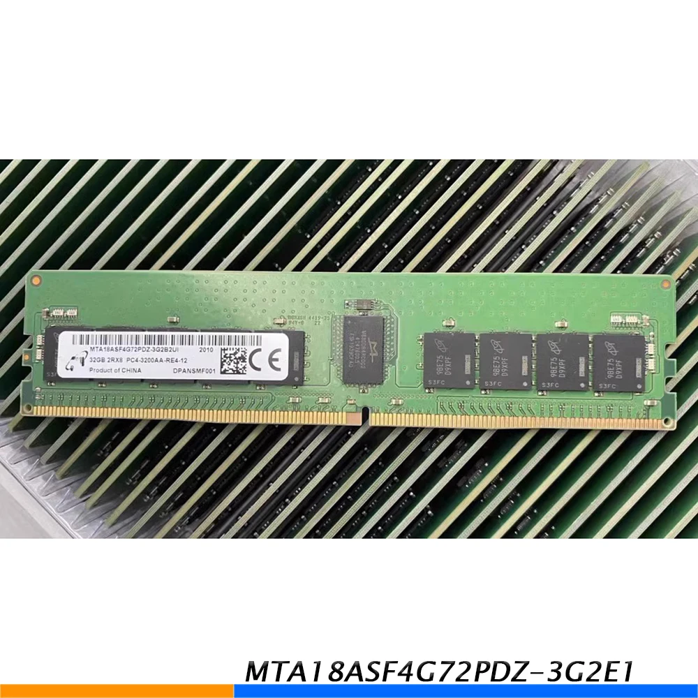 RAM MTA18ASF4G72PDZ-3G2E1 32G 2RX8 PC4-3200AA REG Server Memory