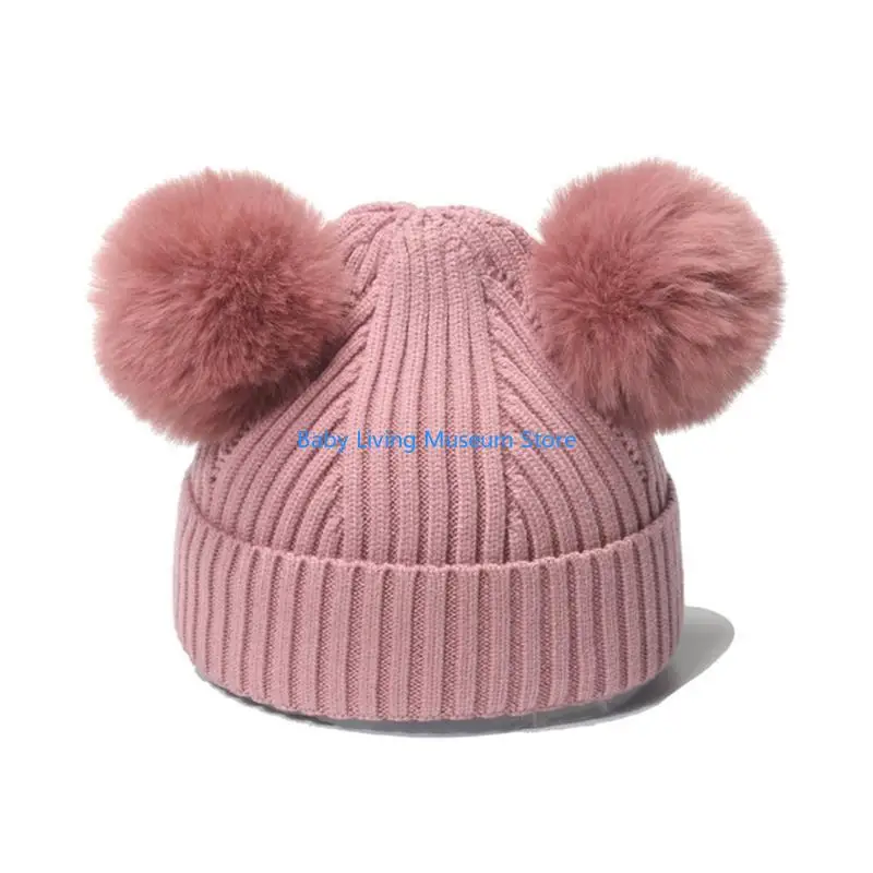 

P31C Hand Waving Hat Beanie Hat Toddler Mittens Girls Boys Hat for Head Clothes Acces