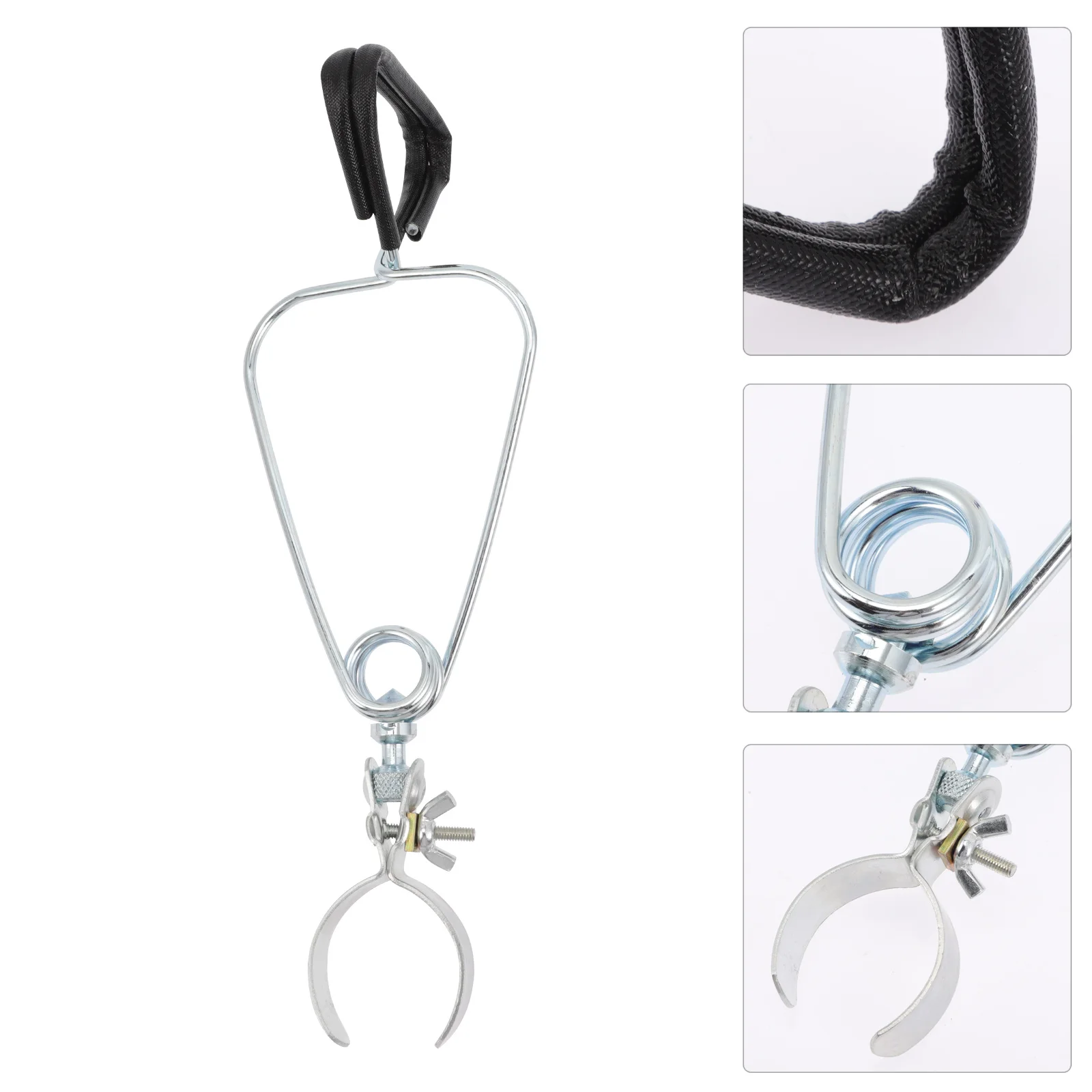 

1Pcs Reptile Lamp Clip Aluminum Alloy Strong Grip Lamp Clamp for Reptile Heat Light Holder Bearded Dragon Tortoise