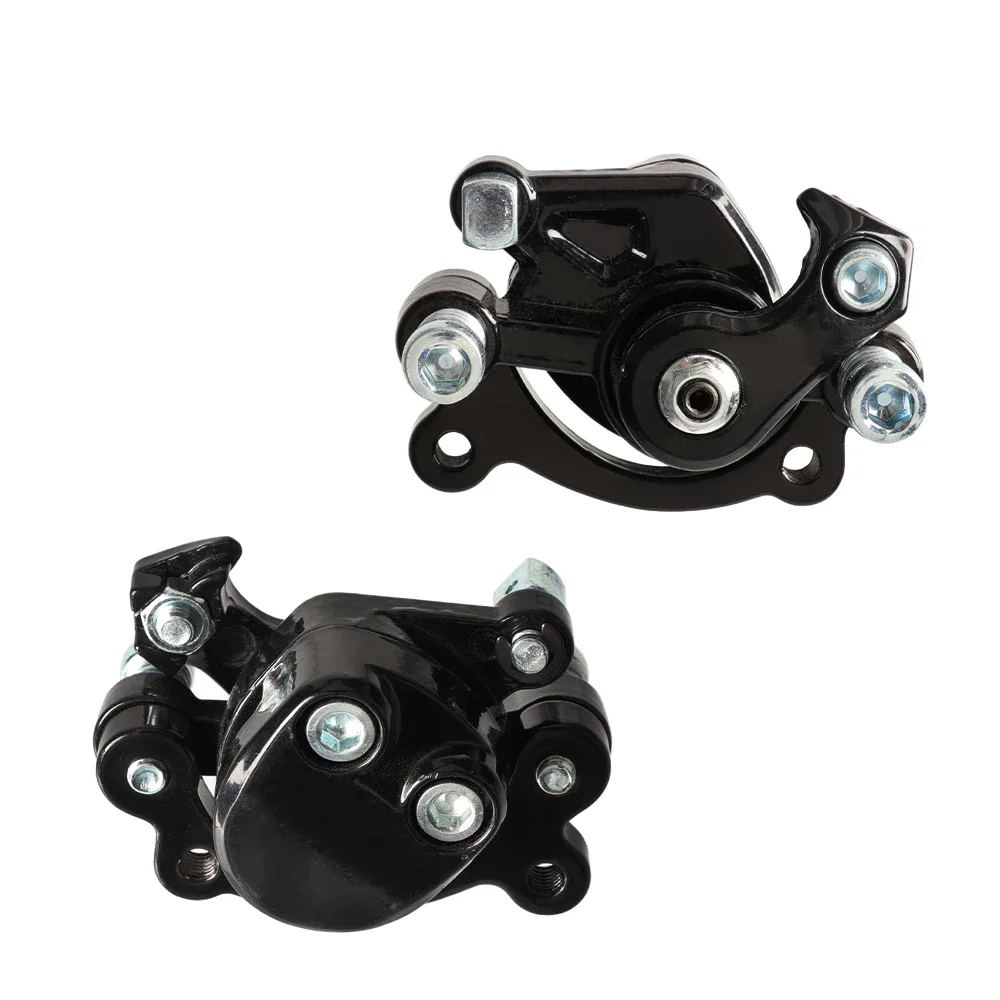 Motorcycle Front/Rear Disc Brake Caliper with Pads For 43cc 47cc 49cc ATV Quad Mini Moto Gas Scooter Bicycle Mountain Bike