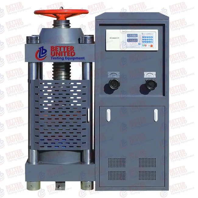 2000kn Cement block compression testing machine /compressive test equipment for concrete and brick