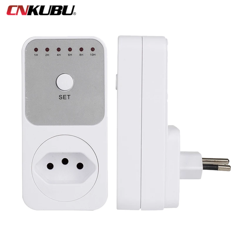 Imagem -03 - Inteligente Contagem Regressiva Socket Plug Temporizador Ajuste do Tempo Tomada de Controle Eletricidade Tomada de Medição de Energia Eua ue Reino Unido 10hr