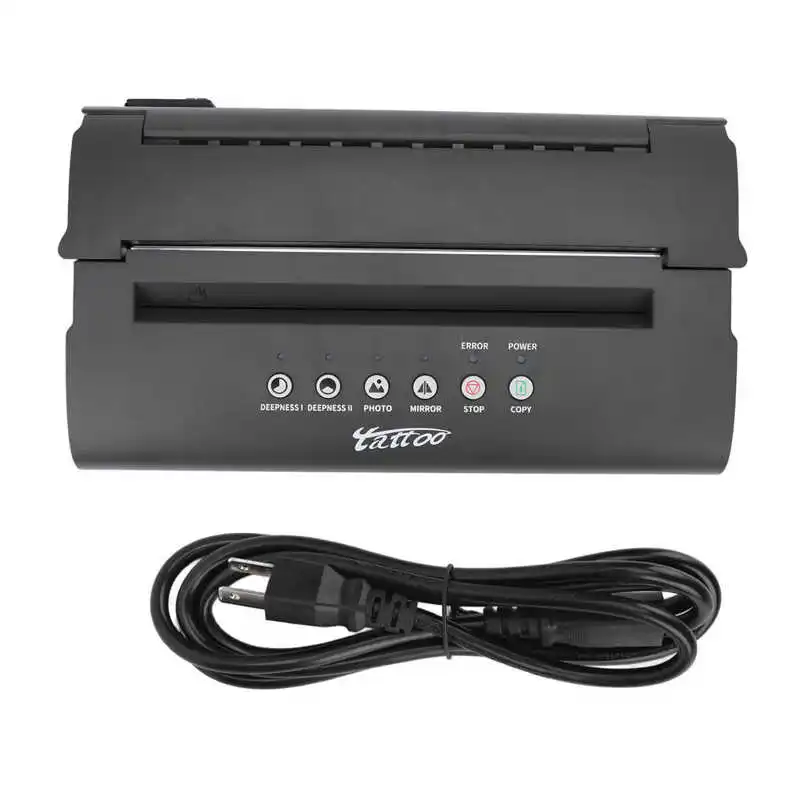

Professional Tattoo Printer Stencil Transfer Printer Machine High Speed Low Noise Thermal Copier Printer Tattoo Supplies Tools