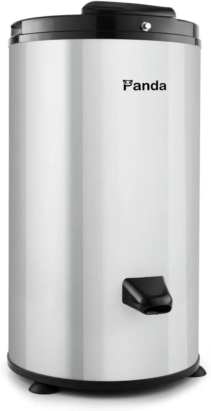

22lbs Portable Spin Dryer, 3200 RPM, Stainless Steel Drum & Case, 110V, Silver