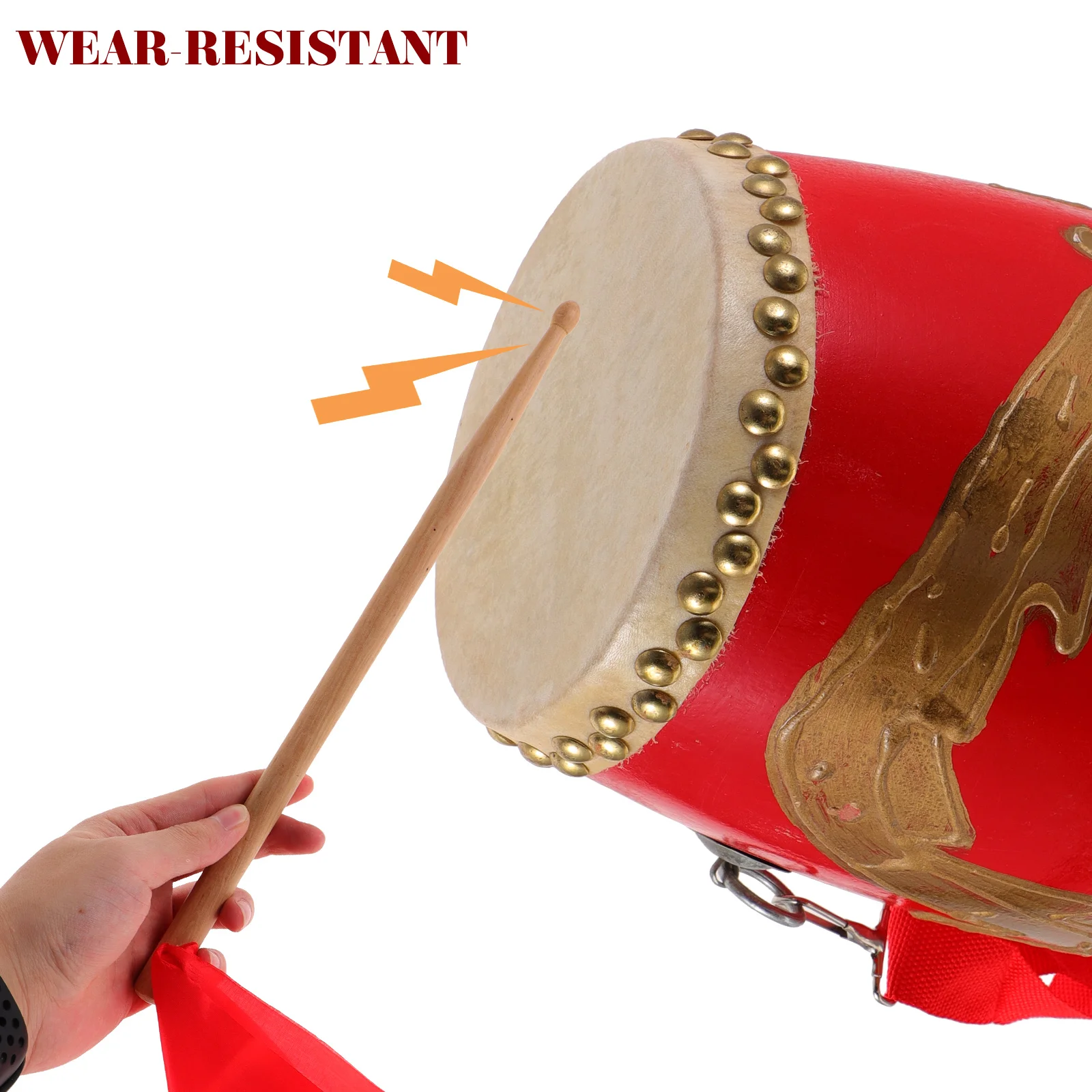 

Dragon Pattern Waist Drum Chinesee Drums Adults Percussion Instruments Traditional Kids